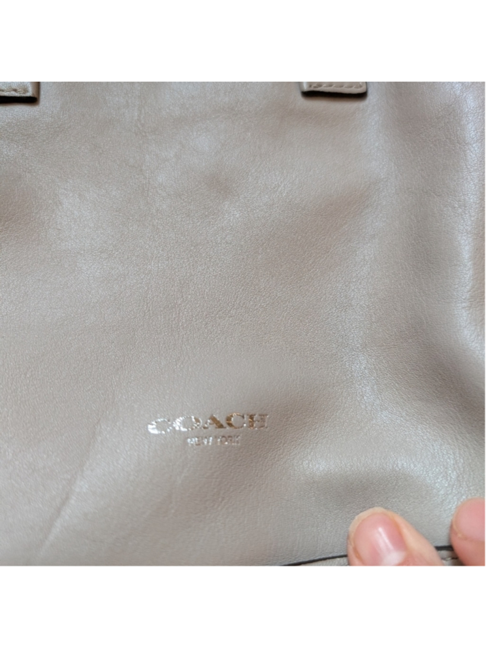 Coach BLEECKER LEATHER MINI RILEY CARRYALL J1393-27923 in VGUC - Picture 5 of 13